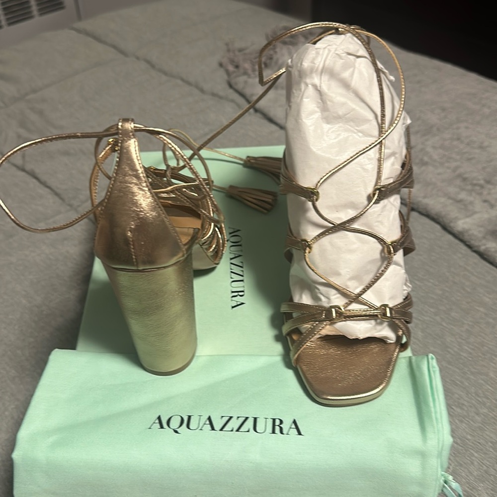 Brand new aquazzura sandals , size 38